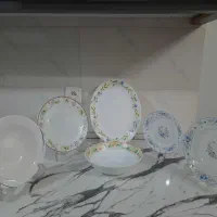 تعدادی ظروف ارکوپال خارجی نو، سالم و بدون لب پری