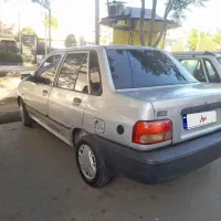 پراید نقره ای دوگانه