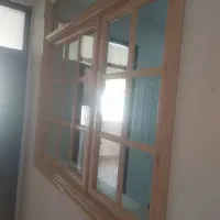 پنجره چوبی دکور