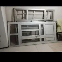 درب پنجره آلمینیومی کابینت آلمینیوم درب منزل میبرم