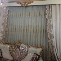 پرده و کتیبه و قاب پرده