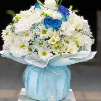 جار باکس گل سفید سورپرایز عید کد ۱۱۷۲ گلاریس