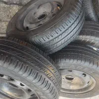 لاستیک 14پژو رینگ لاستیک 4عدد