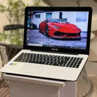 لپتاپ ایسوس سفید نسل۵ گرافیک جیفورس رم۸ در حد نو