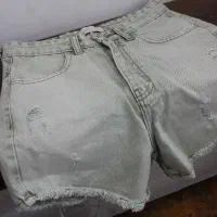 شورتک جین مارک DENIM