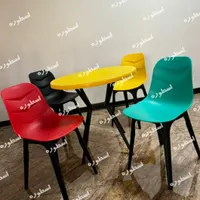 میز و صندلی غذاخوری/میز ثابت شطرنجی/صندلی السا|میز و صندلی غذاخوری|رشت, باقرآباد|دیوار