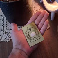نگین انگشتری سنگ متبرک حرم حضرت معصومه(ع)