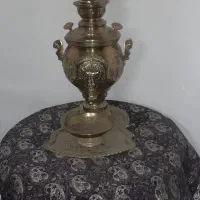 سلام سماور زغالی قدیمی سالم