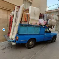 حمل بار اثاث با نیسان و کارگر و هر نوع بار