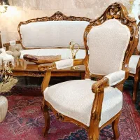 مبلمان و ناهارخوری کلاسیک اسپانیایی (آماده تحویل)