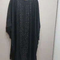 مانتو عبایی وشلوار پلیسه