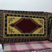 بالش پشتی قدیمی مخطع سنتی جهت آلاچیق  باغ شهری