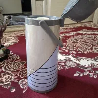 دوتا سماور در حد نو تمیز و یه فلاکس چایی سالم