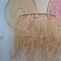 لوستر حصیری|لوستر و چراغ آویز|تهران, فردوسی|دیوار