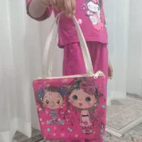 کیف صورتی دخترانه