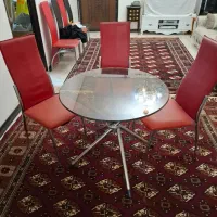 غذا خوری 3 نفره  با کیفیت .صندلی نرم