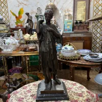 مجسمه برنزفرانسه انتیک وقدیمی