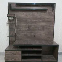 میز تلویزیون ام دی اف چراغدار