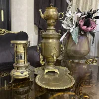 سماوربرنجی زغالی
