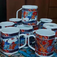 فنجان نعلبکی قدیمی عتیقه