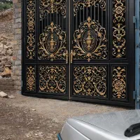 درب ریلی، درب کناررونده، درب بالارونده، نرده،پله
