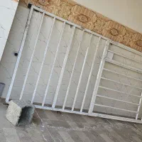نرده محافظ در دزدگیر قوطی ۲ آهنی  نرده واحد آهن