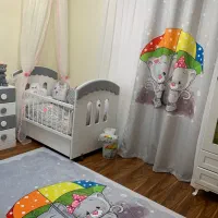 پرده و فرش اتاق کودک