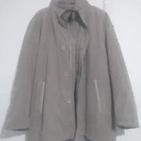 کاپشن دو تیکه پالتو و پافر