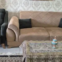 میز مستطیل با دو کشو