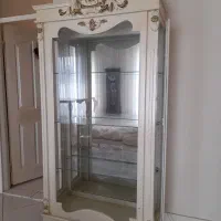 بوفه چوبی اینه ای طبقه دار