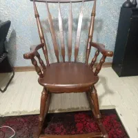 صندلی راک سایز بزرگ قهوای خوشرنگ