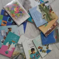 کتاب درسی هفتم به همراه شش عدد کمک درسی