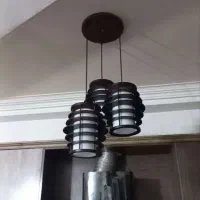 لوستر  چوبی آشپزخانه وراهرو