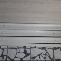 ۲ عدد لامپ مهتابی دو چراغه دوقلو