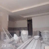 گچ خاک سفید ابزار طرح نور مخفی