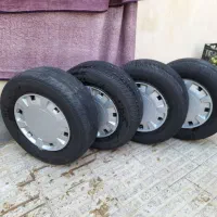 رینگ و لاستیک سایز ۱۴ پهن ، پژو و سمند
