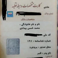 مدارک شناسایی محمد شمس بیدادی پیدا شده