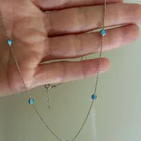 گردنبند نقره خارجی