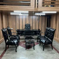 مبلمان اداری کلاسیک، میز مدیریت، صندلی کد103