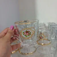 استکان لب طلایی