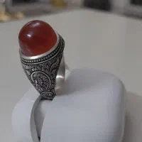 انگشتر نقره استاد جم رضایی