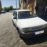 پراید سفید بدون رنگ