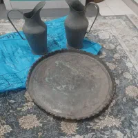 پارچ و مجمه قدیمی مس ورشو