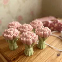 شمع،قالب،گیفت،آمور کندل،رنگ و‌مکمل مات کننده