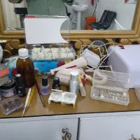 وسایل کاشت ناخن در حد نو