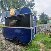 کانکس چرخدار کافه فستفود کانکس سیار