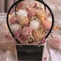 شمع دست ساز گیاهی خاص