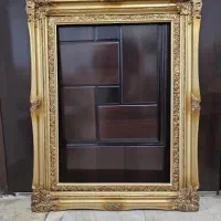 دو عدد قاب چوبی نراد منبت کاری