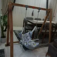 پایه چوبی تاب ریلکسی کودک