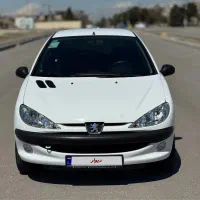 پژو 206 تیپ 2 مدل 1401 ( 20 تا کار )